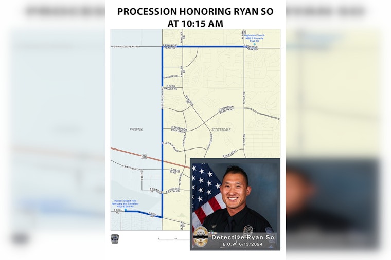 Scottsdale Community Honors Legacy of Fallen Detective Ryan So in Exclusive Ceremony