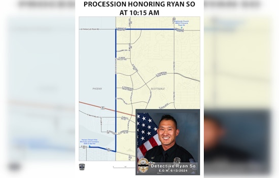 Scottsdale Community Honors Legacy of Fallen Detective Ryan So in Exclusive Ceremony