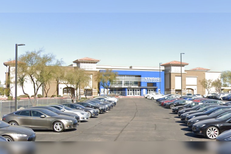 Scottsdale Sees Surge of Parked Teslas Sparking Debate on Electric Vehicle Demand
