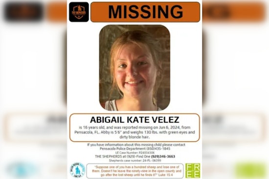 Search Escalates for Missing East Tennessee Teen, Abigail Kate Velez, Last Seen in Pensacola