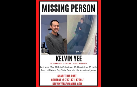 Search Intensifies for Missing North Beach Resident Kelvin Yee Last Seen in San Francisco's Chinatown
