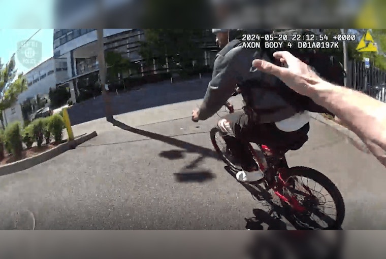 Seattle Police Nab Suspect Alleged to Have Fled on Bike With Firearm in North Seattle