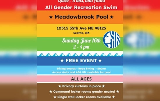 Seattle's Meadowbrook Pool Hosts Free All Gender Swim for Queer, Trans Communities and Allies