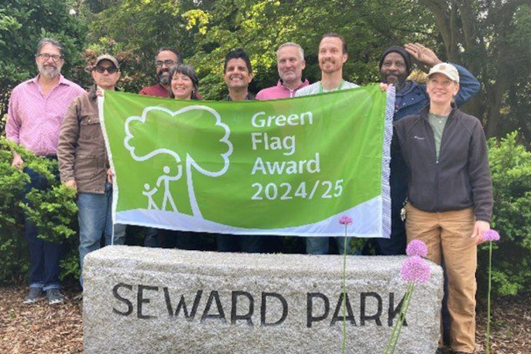 Seattle's Seward Park Clinches Prestigious Green Flag Award for Sustainability and Community Impact