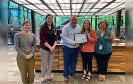 Seguin Public Library's Abbey Daake Honored as Employee of the Month for Outstanding Service