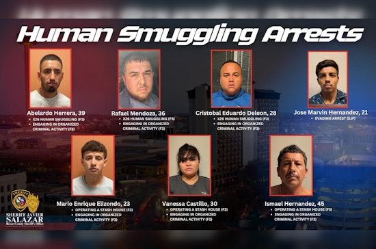 Seven Suspected Human Smugglers Charged in Bexar County After Migrants Found in Oak Island