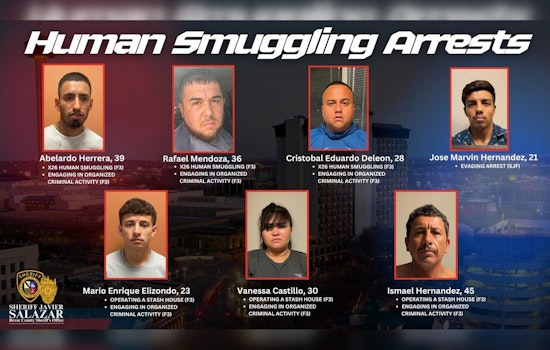 Seven Suspected Human Smugglers Charged in Bexar County After Migrants Found in Oak Island
