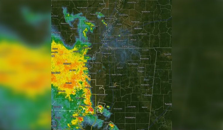 Showers and Thunderstorms Expected in Memphis this Week