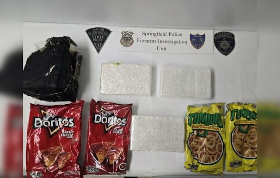 Springfield Police Seize Over 3 Kilograms of Cocaine, Carlos Sanchez Charged