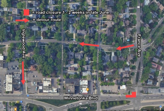 St. Louis Park Drivers Brace for Traffic Shifts Amid CenterPoint Energy Gas Line Project on Minnetonka Boulevard