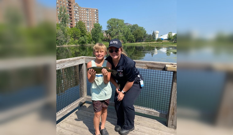 St. Louis Park Police Host Family-Friendly Fishing Event for Youth at Wolfe Park