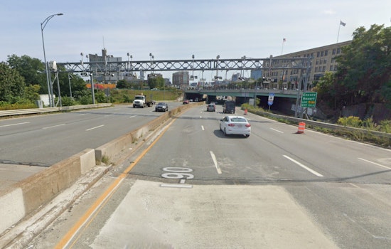 State Police Cruiser Involved in 5-Car Crash on Mass Pike Near Allston Brighton