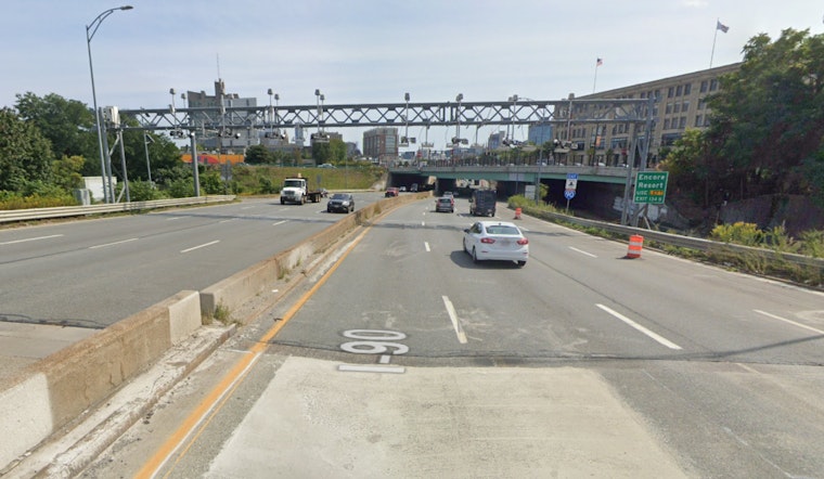 State Police Cruiser Involved in 5-Car Crash on Mass Pike Near Allston Brighton