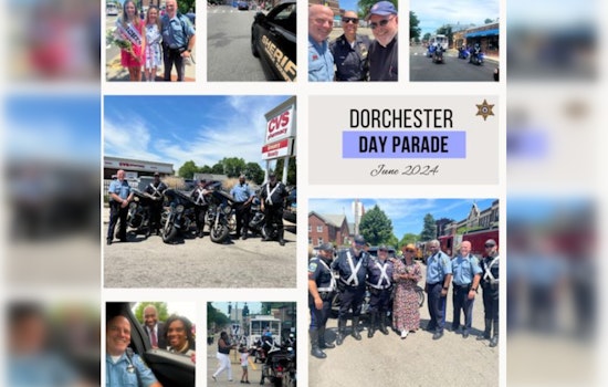 Suffolk County Sheriff's Deputies Join Festivities at Dorchester Day Parade to Strengthen Community Ties