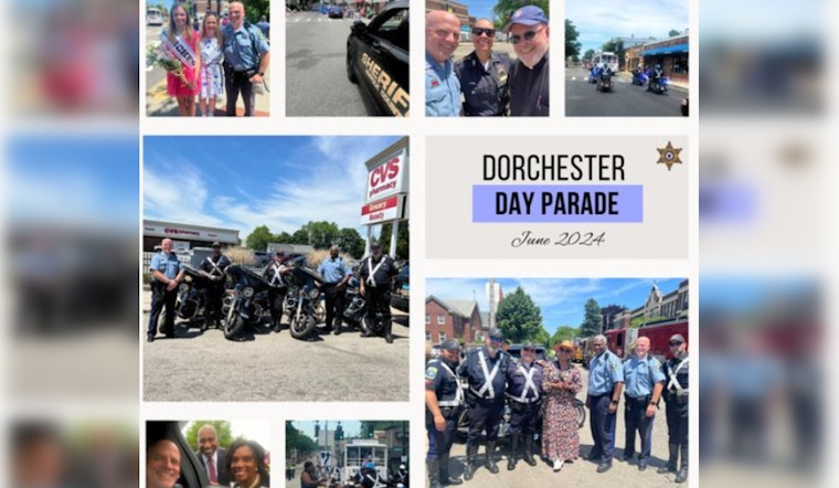Suffolk County Sheriff's Deputies Join Festivities at Dorchester Day Parade to Strengthen Community Ties