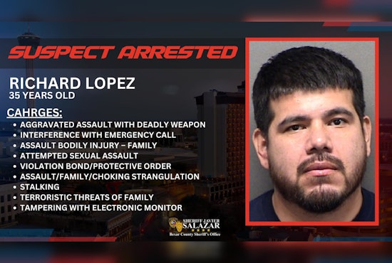 Suspect in Attempted Sexual Assault and Aggravated Assault Charges, Richard Lopez, Surrenders to Bexar County Authorities