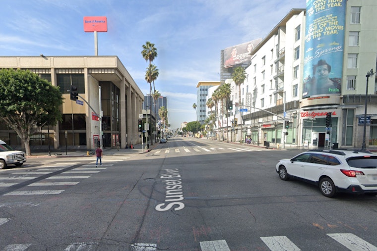 Suspect Leads LAPD on High-Speed Chase in Hollywood, Ending in Multi-Car Collision