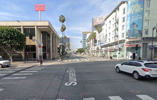 Suspect Leads LAPD on High-Speed Chase in Hollywood, Ending in Multi-Car Collision