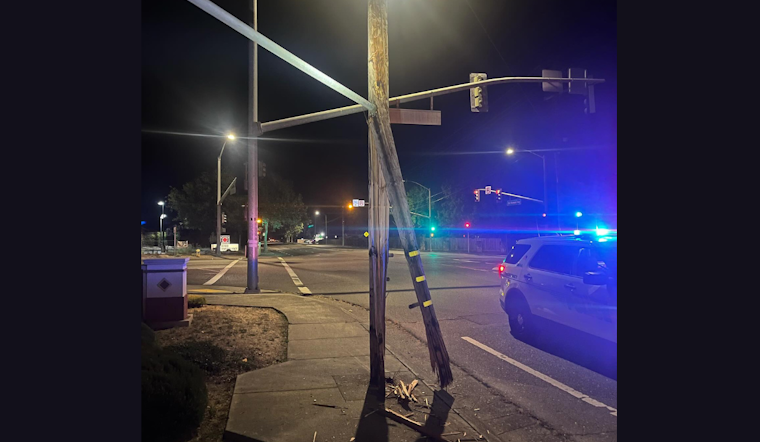 Suspected Drunk Driver Arrested After Striking Power Pole in Windsor