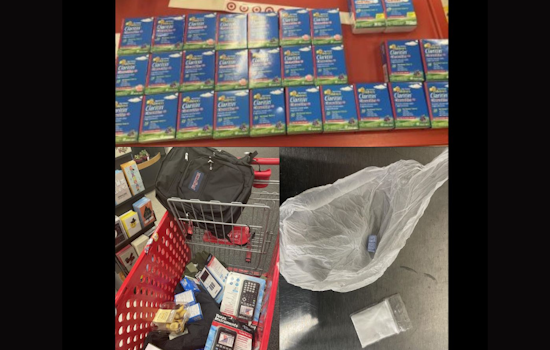 Suspected High-Stakes Shoplifter in Colma Found with Outstanding Warrants and Illegal Substances