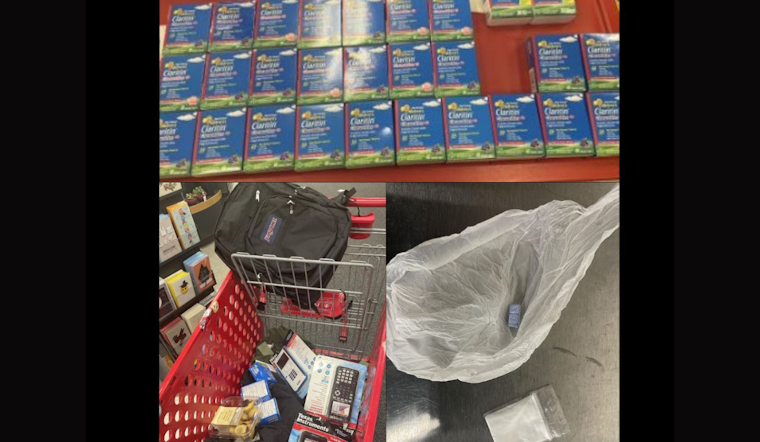 Suspected High-Stakes Shoplifter in Colma Found with Outstanding Warrants and Illegal Substances
