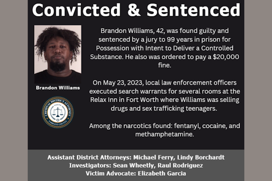 Tarrant County Law Enforcement and Unbound Now Collaborate in Major Crackdown on Narcotics and Human Trafficking