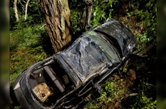 Teen Hospitalized, Helicopter Rescue from Ravine After Crash on E Historic Columbia River Highway