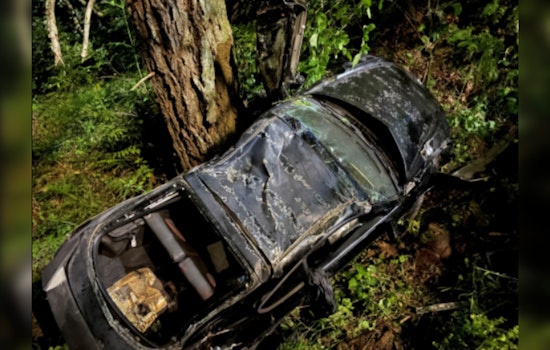 Teen Hospitalized, Helicopter Rescue from Ravine After Crash on E Historic Columbia River Highway