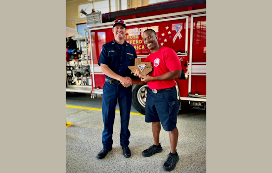 Texas Firefighter Eric Burts Honored as Junior Civilian of the Quarter for Exemplary Service