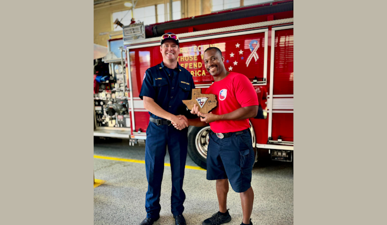 Texas Firefighter Eric Burts Honored as Junior Civilian of the Quarter for Exemplary Service