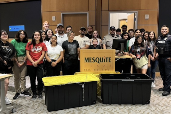 The Home Depot Donates Vital Storage Equipment to Support Mesquite Police Explorers Program