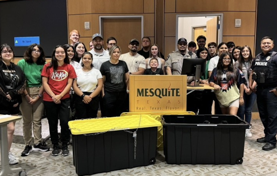 The Home Depot Donates Vital Storage Equipment to Support Mesquite Police Explorers Program
