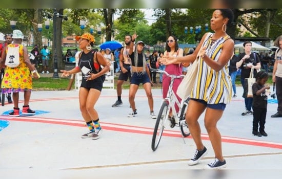 The Oval Pop-up Park Returns to Philly's Benjamin Franklin Parkway for Summer Fun