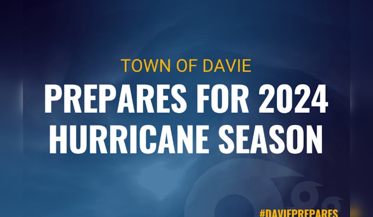 Town of Davie, Florida, Ramps Up Hurricane Readiness with Free Expo and Tax Breaks Ahead of Atlantic Season