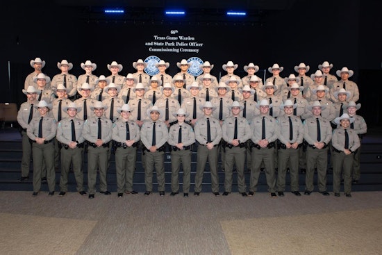 TPWD Welcomes 31 Game Wardens and 10 State Park Police Officers After Austin Graduation Ceremony