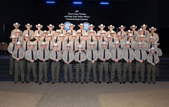 TPWD Welcomes 31 Game Wardens and 10 State Park Police Officers After Austin Graduation Ceremony