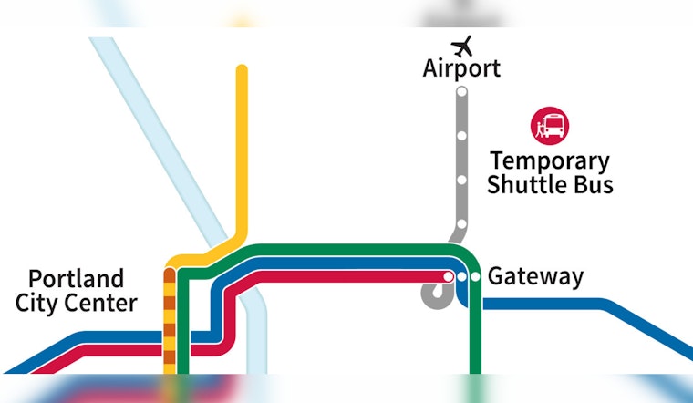 TriMet Red Line Service Between Gateway Transit Center and PDX to Close for "Type 6" MAX Train Testing