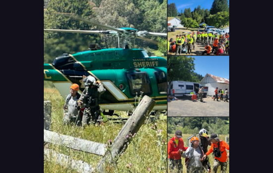 Two Missing Persons Found Safe in Separate Incidents by Sonoma Search and Rescue Team