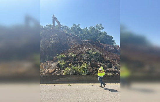 Unexpected Debris from Blasting Activity Forces Closure of Alcoa Highway's Northbound Lanes Near Knoxville