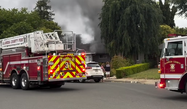VIDEO: Union City Rallying in Support as Fire Displaces Residents, Elder Hospitalized