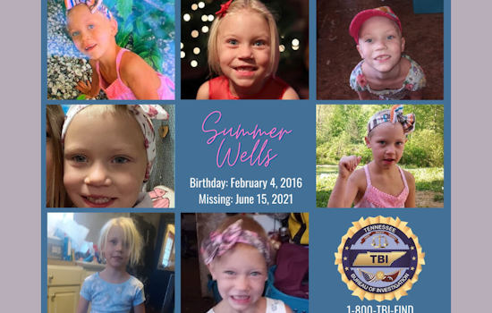 Unsolved Mystery: Summer Wells Missing for Three Years Despite Massive Tennessee Search Effort