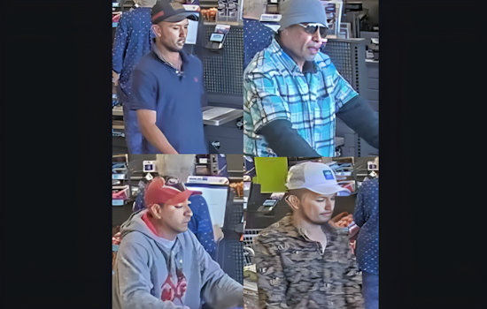 Vacaville Police Seek Community Help to Identify Suspects in Recent Theft Spree