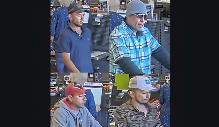 Vacaville Police Seek Community Help to Identify Suspects in Recent Theft Spree