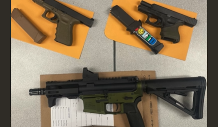 Vallejo Police Arrest Two Men for Pointing Gun From Car, Seize Three Firearms