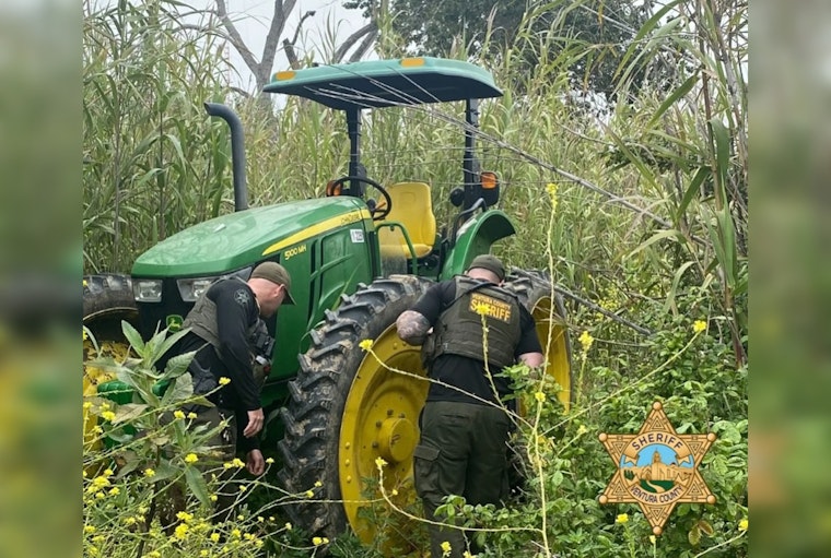 Ventura County Sheriff Recovers Stolen Farm Equipment Worth $135,000 with Aid from Homeless Community