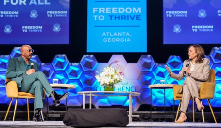 Vice President Harris Visits Atlanta, Aiming to Boost Democratic Vigor Among Black Voters Ahead of Elections