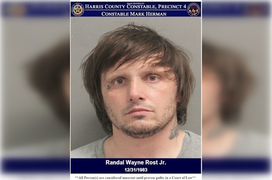 Wanted Felon Randal Wayne Rost Jr. Apprehended in Harris County on Multiple Charges