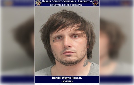Wanted Felon Randal Wayne Rost Jr. Apprehended in Harris County on Multiple Charges