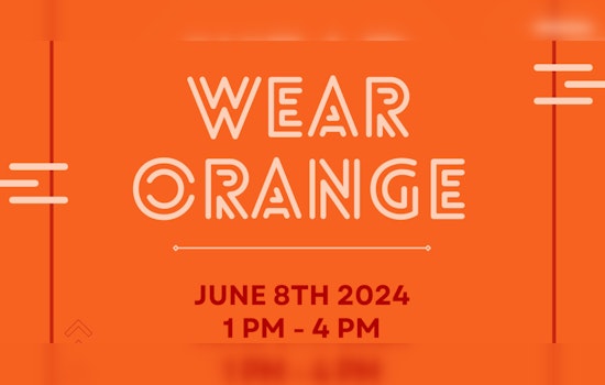 Wear Orange Event to Address Gun Violence on National Awareness Day