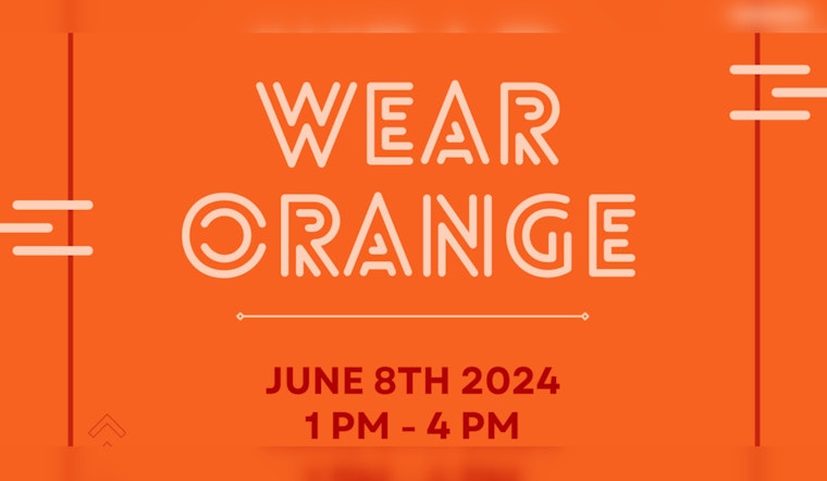 Wear Orange Event to Address Gun Violence on National Awareness Day